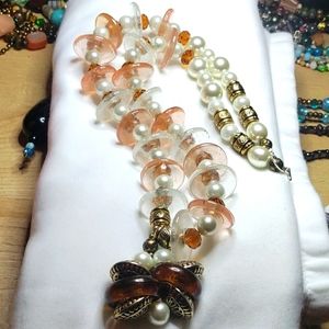 Hand made one of a kind necklace piece from my heart.